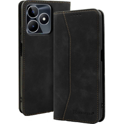 Bodycell Θήκη - Πορτοφόλι Realme C53 / Narzo N53 - Black (5206015028342)