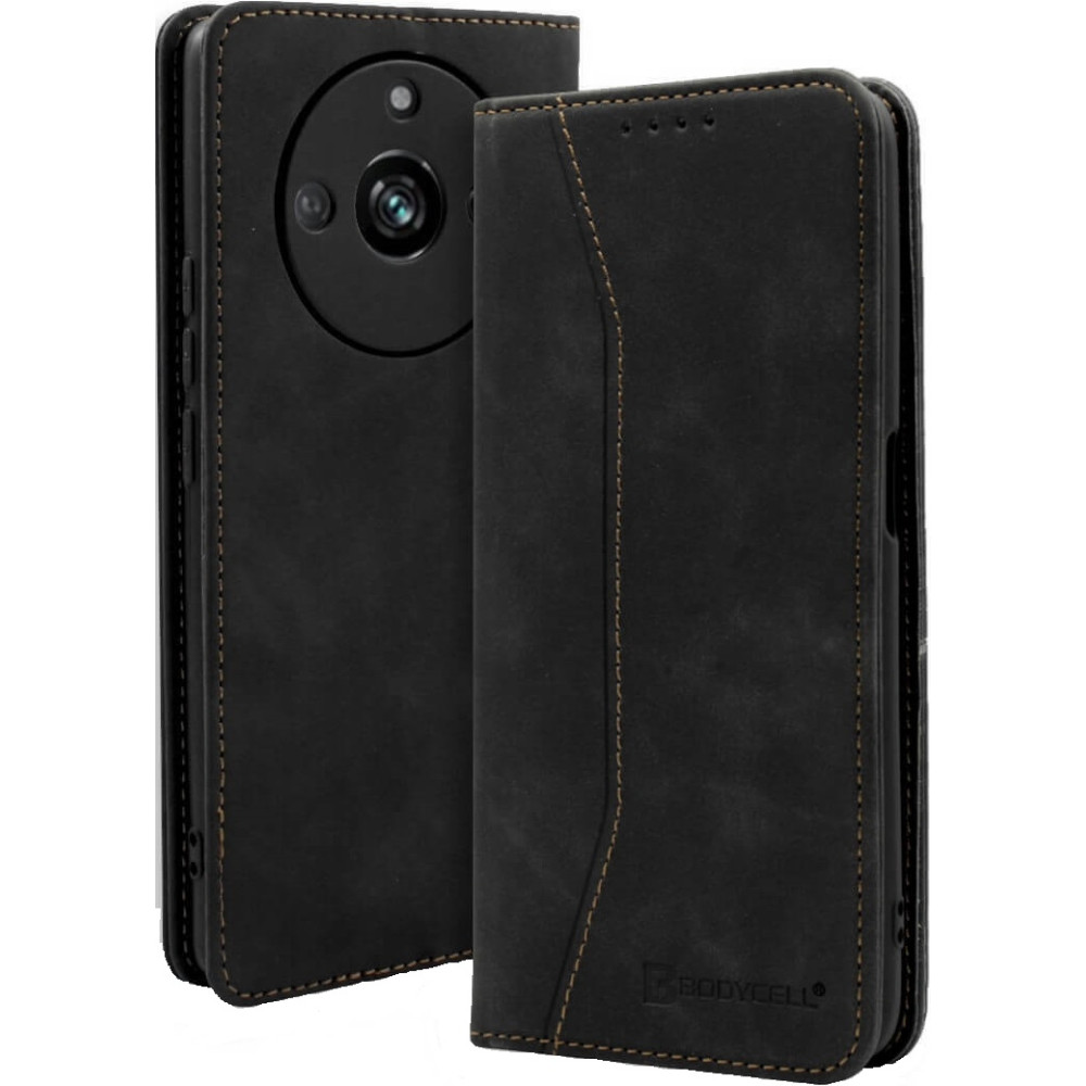 Bodycell Θήκη - Πορτοφόλι Realme 11 Pro - Black (5206015037757)