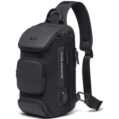 Bange 7086 - Ανδρικό Τσαντάκι Ώμου / Χιαστί Crossbody - 9L - Black