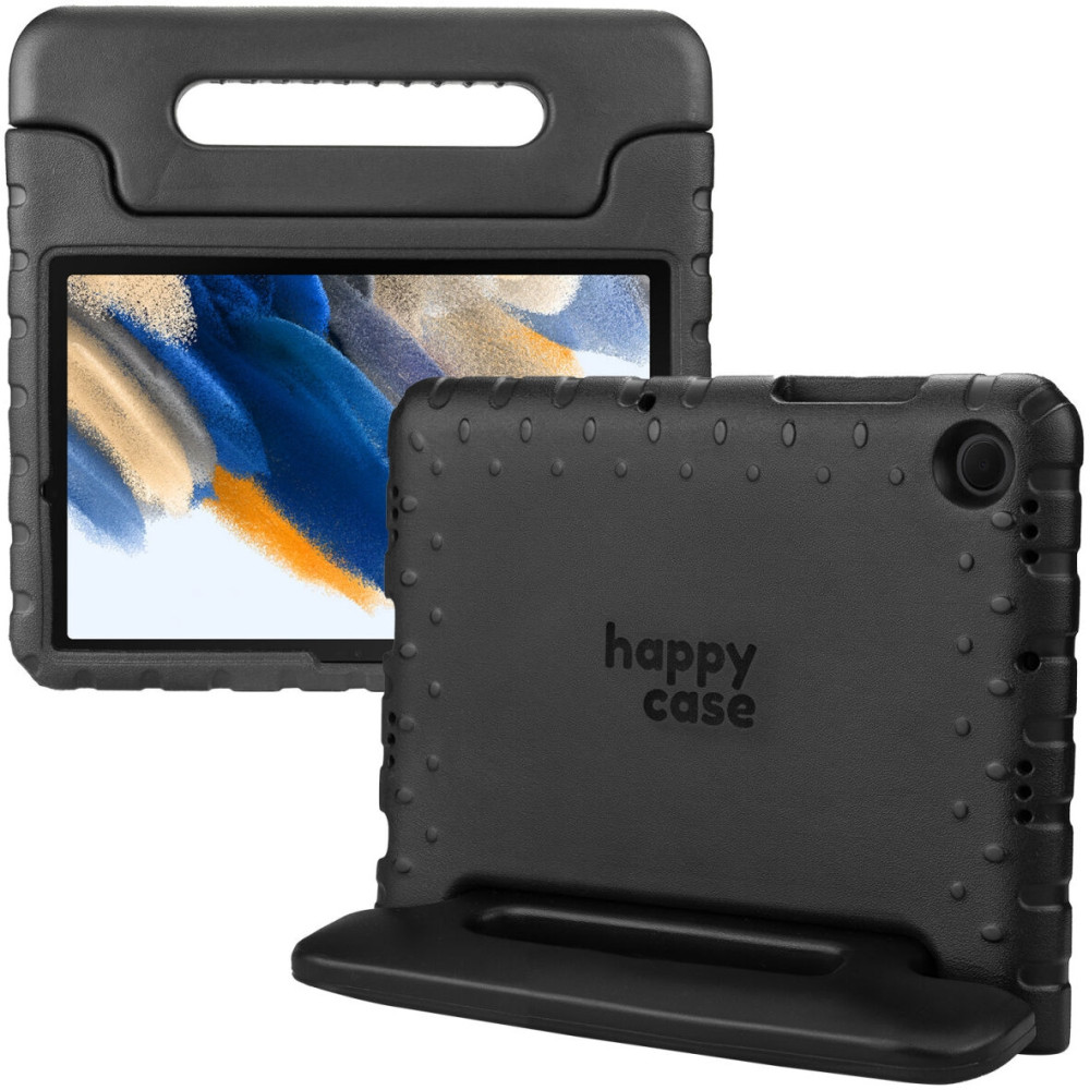 HappyCase Ανθεκτική Θήκη για Παιδιά - Samsung Galaxy Tab A8 10.5" 2021 X200 / X205 - Black (8719246392399)