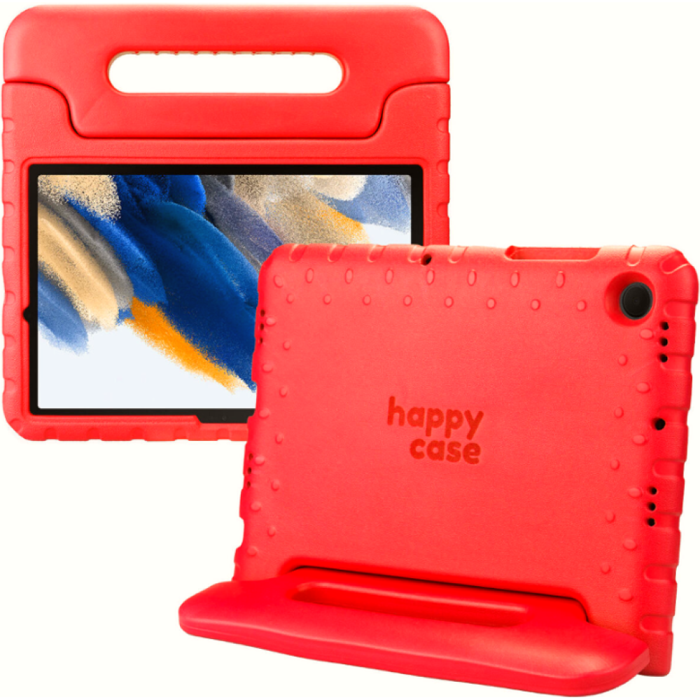 HappyCase Ανθεκτική Θήκη για Παιδιά - Samsung Galaxy Tab A8 10.5" 2021 X200 / X205 - Red (8719246392405)