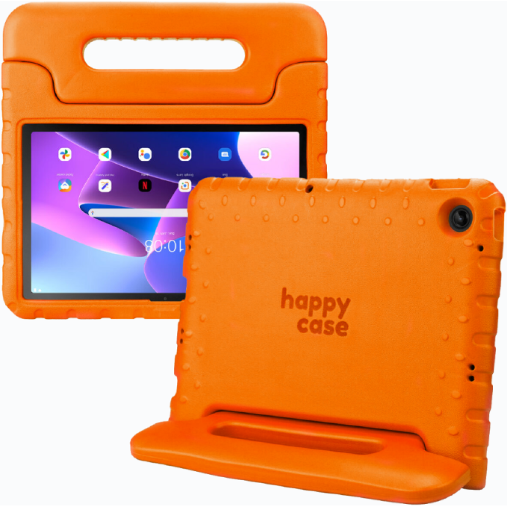 HappyCase Ανθεκτική Θήκη για Παιδιά - Lenovo Tab M10 Plus 3rd Gen 10.6" - Orange (8719246391200)