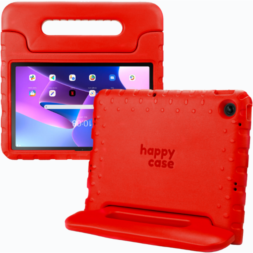 HappyCase Ανθεκτική Θήκη για Παιδιά - Lenovo Tab M10 Plus 3rd Gen 10.6" - Red (8719246391170)