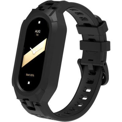 Tech-Protect Λουράκι Σιλικόνης Armour - Xiaomi Smart Band 10 / 10 NFC / 9 / 9 NFC / 8 / 8 NFC - Black (9490713935040)