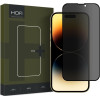 Hofi Anti Spy Pro+ Tempered Glass Privacy - Full Face Αντιχαρακτικό Γυαλί Προστασίας Απορρήτου Οθόνης - Apple iPhone 15 - Black (9319456604634)