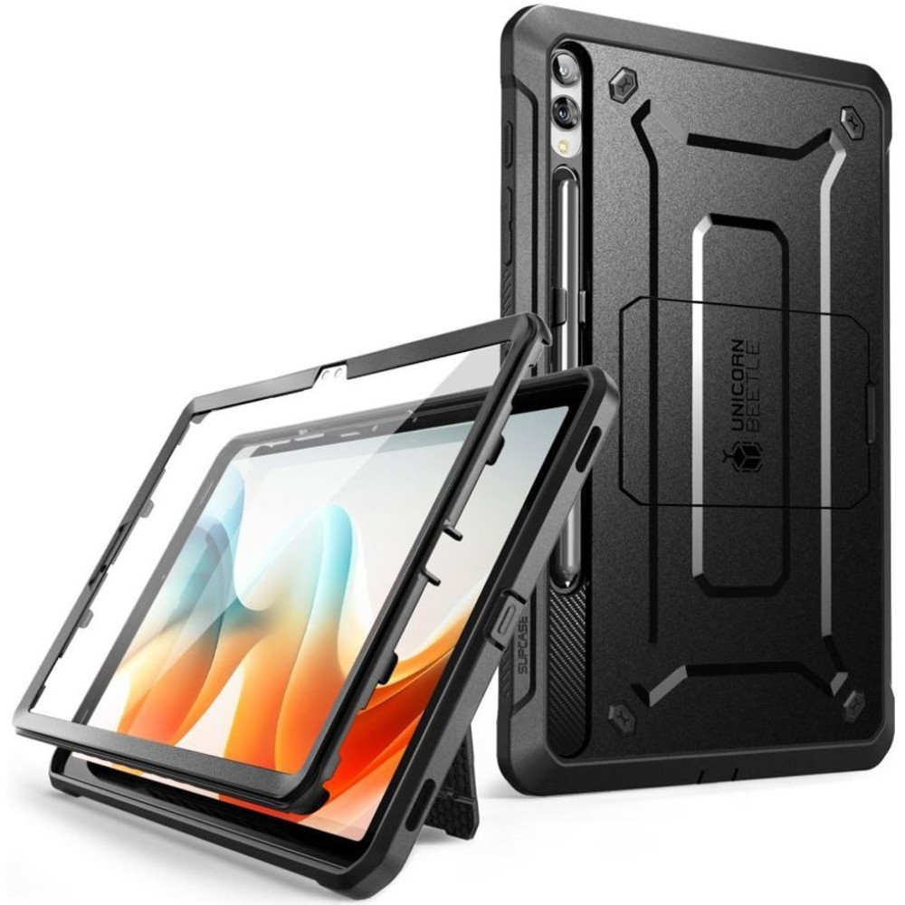 Supcase Ανθεκτική Θήκη Unicorn Beetle Pro - Samsung Galaxy Tab S10 Plus / S9 Plus 12.4'' X810 / X816B / X826B με Υποδοχή S Pen - Black (843439123243)