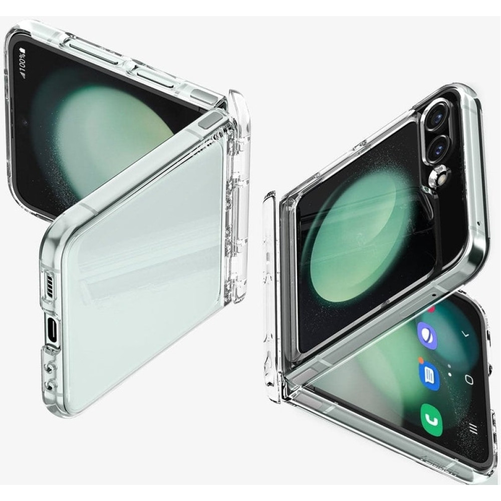 Spigen Thin Fit Pro - Σκληρή Θήκη Samsung Galaxy Z Flip5 - Crystal Clear (ACS06844)