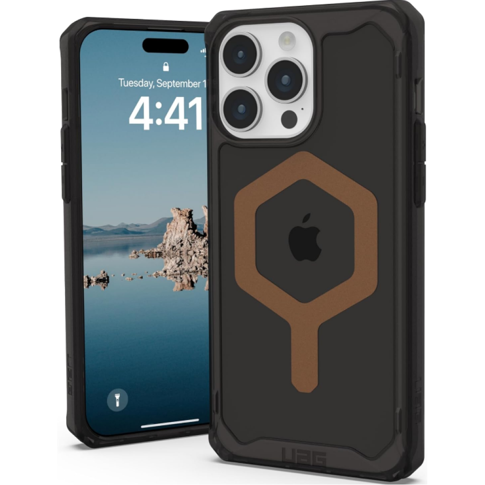 UAG Plyo - Ανθεκτική Θήκη MagSafe - Apple iPhone 15 Pro Max - Black / Bronze (114305114085)