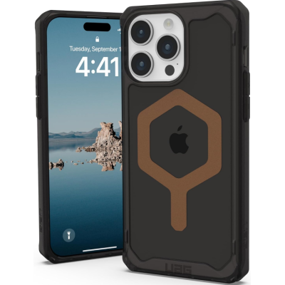 UAG Plyo - Ανθεκτική Θήκη MagSafe - Apple iPhone 15 Pro Max - Black / Bronze (114305114085)
