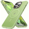 HappyCase Ημιδιάφανη Σκληρή Θήκη MagSafe - Apple iPhone 14 Pro - Matte Green (8719246412257)