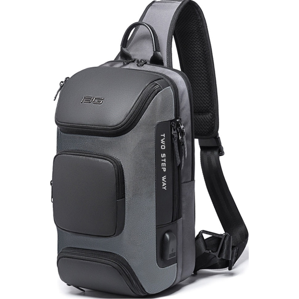 Bange 7086 - Ανδρικό Τσαντάκι Ώμου / Χιαστί Crossbody - 9L - Gray