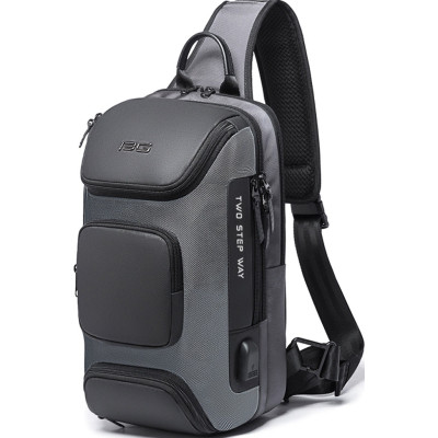 Bange 7086 - Ανδρικό Τσαντάκι Ώμου / Χιαστί Crossbody - 9L - Gray