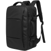 Bange 1908 Business Travel Backpack - Ανθεκτικό Επεκτάσιμο Σακίδιο / Τσάντα Πλάτης & Μεταφοράς Laptop έως 17.3" - 26L έως 45L - Black