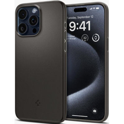 Spigen Θήκη Thin Fit - Apple iPhone 15 Pro - Gunmetal (ACS06687)