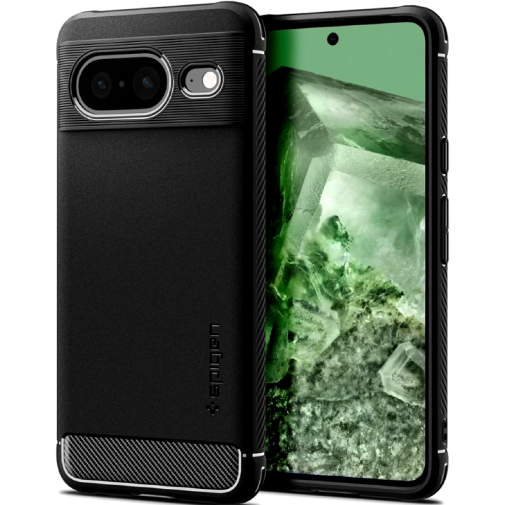 Spigen Θήκη Rugged Armor Google Pixel 8 - Matte Black (ACS06277)