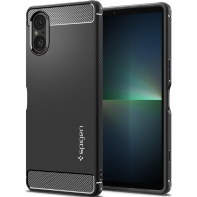 Spigen Θήκη Rugged Armor Sony Xperia 5 V - Matte Black (ACS06359)