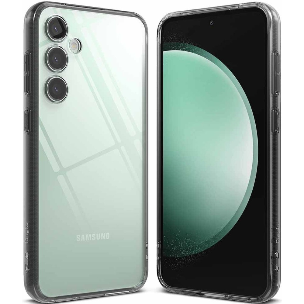 Ringke Fusion Σκληρή Θήκη με TPU Bumper - Samsung Galaxy S23 FE - Smoke Black (8809961781964)