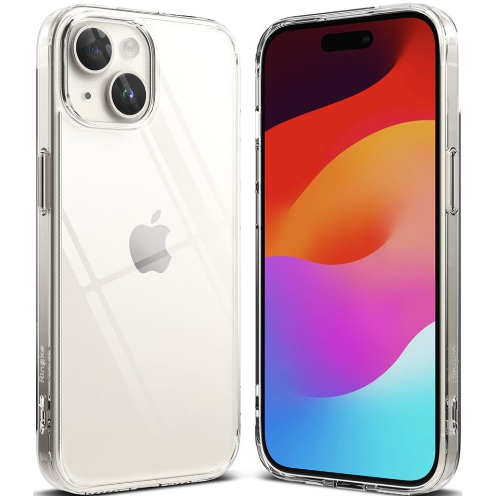Ringke Fusion Σκληρή Θήκη με TPU Bumper - Apple iPhone 15 Plus - Clear (8809919308021)