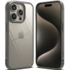 Ringke Fusion Bold - Σκληρή Διάφανη Θήκη με TPU Bumper - Apple iPhone 15 Pro - Gray (8809919307475)