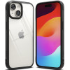 Ringke Fusion Bold - Σκληρή Διάφανη Θήκη με TPU Bumper - Apple iPhone 15 - Black (8809919308960)