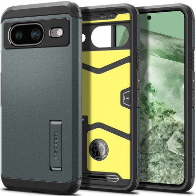 Spigen Tough Armor Θήκη Google Pixel 8 - Abyss Green (ACS06285)