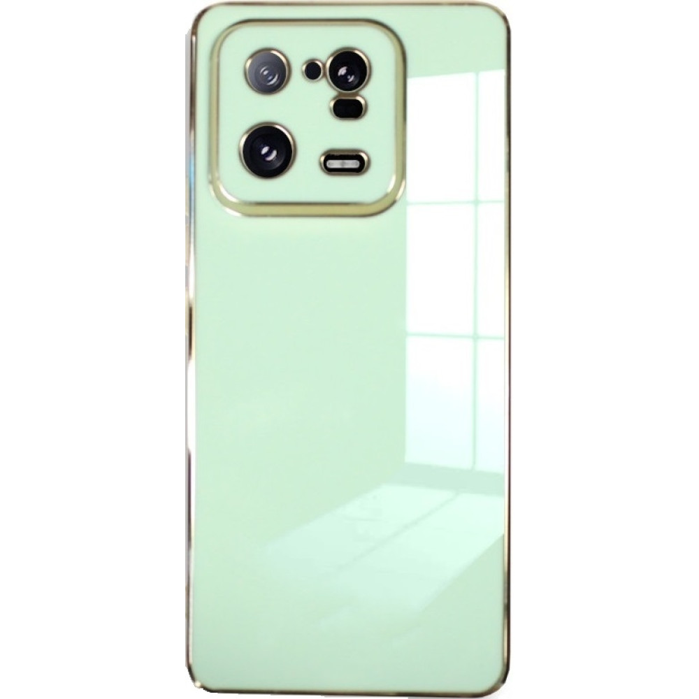 Bodycell Gold Plated - Θήκη Σιλικόνης Xiaomi 13 Pro - Mint Green (5206015069895)