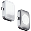 Satechi USB-C 2 in 1 Wireless Charging - Φορητός Μαγνητικός Ασύρματος Φορτιστής Type-C Διπλής Όψης για Apple Watch & AirPods - 5W - Space Grey (ST-UC2WCDM)