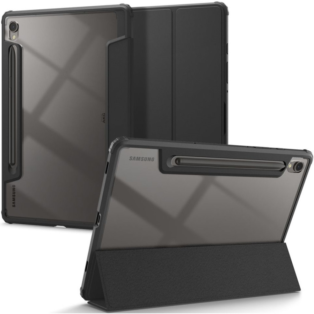 Spigen Ultra Hybrid Pro - Θήκη Samsung Galaxy Tab S10 Lite 10.9" / S10 FE 10.9" / S9 FE 10.9" / S9 11" με Υποδοχή για Γραφίδα - Black (ACS07077)