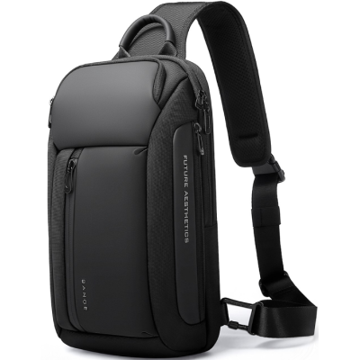 Bange 7566 - Ανδρικό Τσαντάκι Ώμου / Χιαστί Crossbody - 7.8L - Black