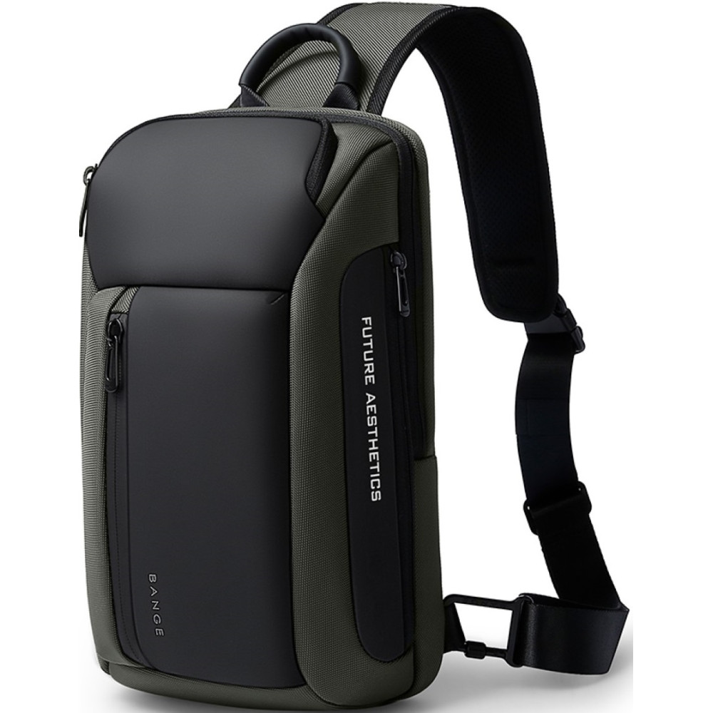 Bange 7566 - Ανδρικό Τσαντάκι Ώμου / Χιαστί Crossbody - 7.8L - Green