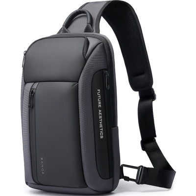 Bange 7566 - Ανδρικό Τσαντάκι Ώμου / Χιαστί Crossbody - 7.8L - Gray