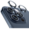 ESR Armorite Camera Lens Protectors - Αντιχαρακτικό Γυαλί Προστασίας για Φακό Κάμερας - Apple iPhone 15 Pro / 15 Pro Max - Blue (4894240174166)