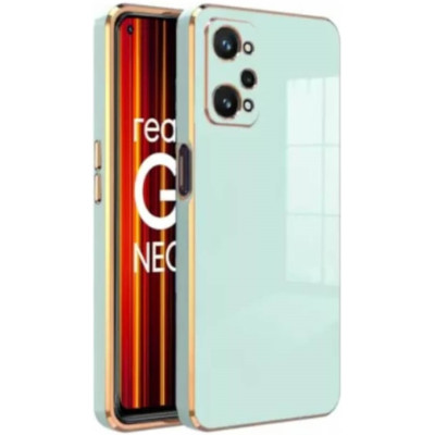 Bodycell Gold Plated - Θήκη Σιλικόνης Realme GT Neo 2 - Mint Green (5206015070914)