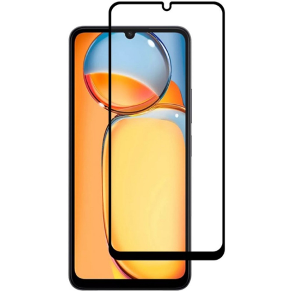 Vivid Full Face Tempered Glass - Αντιχαρακτικό Γυαλί Οθόνης - Xiaomi Redmi 13C / Poco C65 - Black (VITEMP343BK)