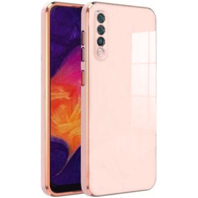 Bodycell Gold Plated - Θήκη Σιλικόνης Samsung Galaxy A50 / A30s - Pink (5206015071256)