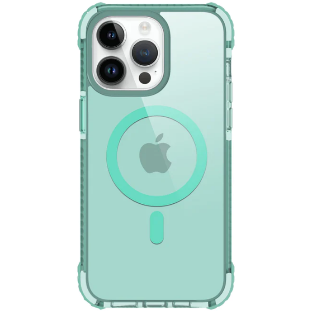 Prodigee Safetee Neo + Mag - Σκληρή Ανθεκτική Ημιδιάφανη Θήκη MagSafe - Apple iPhone 15 Pro Max - Mint (IPH15P-6.7-NEOM-MNT)