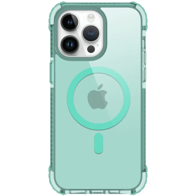 Prodigee Safetee Neo + Mag - Σκληρή Ανθεκτική Ημιδιάφανη Θήκη MagSafe - Apple iPhone 15 Pro Max - Mint (IPH15P-6.7-NEOM-MNT)