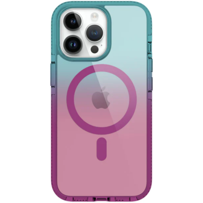 Θήκη iPhone 15 Pro Max Prodigee Safetee Flow + Mag Ανθεκτική Ημιδιάφανη με MagSafe - Space (IPH15P-6.7-FLWM-SPC)