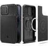 Spigen Optik Armor MagFit - Θήκη MagSafe με Κάλυμμα για την Κάμερα - Apple iPhone 15 Pro - Black (ACS07184)