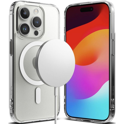 Ringke Fusion Magnetic Θήκη MagSafe Apple iPhone 15 Pro - Matte Clear (8809919307321)