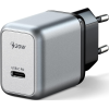 Satechi 20W USB-C PD Wall Charger - Φορτιστής Τοίχου / Αντάπτορας με 1 x Type-C - 20W - Grey (ST-UC20WCM-EU)