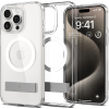 Θήκη Apple iPhone 15 Pro Max - Spigen Ultra Hybrid S MagFit Διάφανη με MagSafe - Crystal Clear (ACS06583)