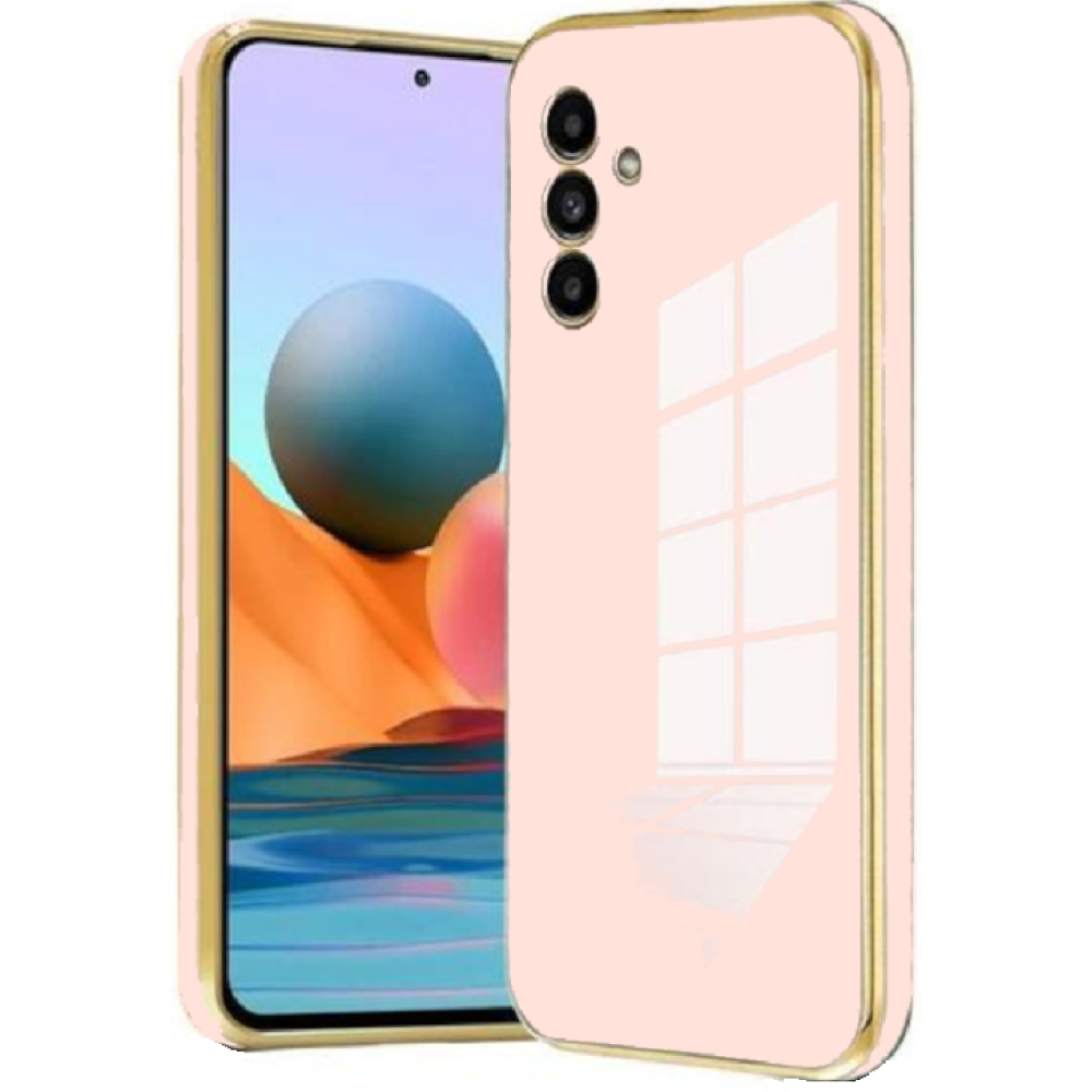 Bodycell Gold Plated - Θήκη Σιλικόνης Samsung Galaxy A13 5G - Pink (5206015071034)