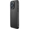 Θήκη iPhone 15 Pro Max MUJJO Shield Case Ανθεκτική Δερμάτινη με MagSafe - Black (MUJJO-CL-048-BK)