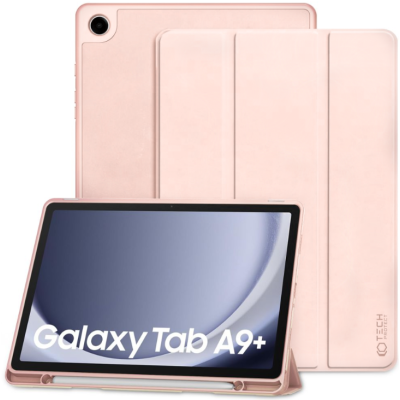Tech-Protect SC Pen Smartcase - Flip Θήκη με Υποδοχή για Γραφίδα - Samsung Galaxy Tab A9 Plus 11" X210 / X215 / X216 - Pink (9319456607796)