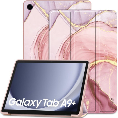 Tech-Protect Smartcase Θήκη - Samsung Galaxy Tab A9 Plus 11" X210 / X215 / X216 - Marble (9319456607833)