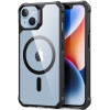 ESR Air Armor HaloLock - Διάφανη Ανθεκτική MagSafe Θήκη Apple iPhone 14 Plus - Clear / Black (4894240161692)