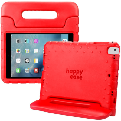HappyCase Ανθεκτική Θήκη για Παιδιά - Apple iPad 9.7" 2018 / 2017 / Air 2 / Air - Red (8719246391644)