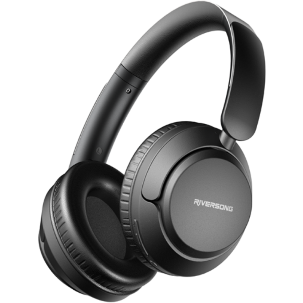 Riversong Rhythm M6 Bluetooth Headphones - Ασύρματα Ακουστικά Κεφαλής Bluetooth - Black (EA279B)