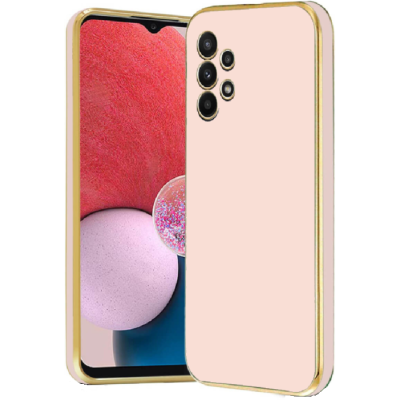 Bodycell Gold Plated - Θήκη Σιλικόνης Samsung Galaxy A13 4G - Pink (5206015071027)